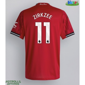 Manchester United Joshua Zirkzee #11 Hemmatröja 2025-26 Kortärmad